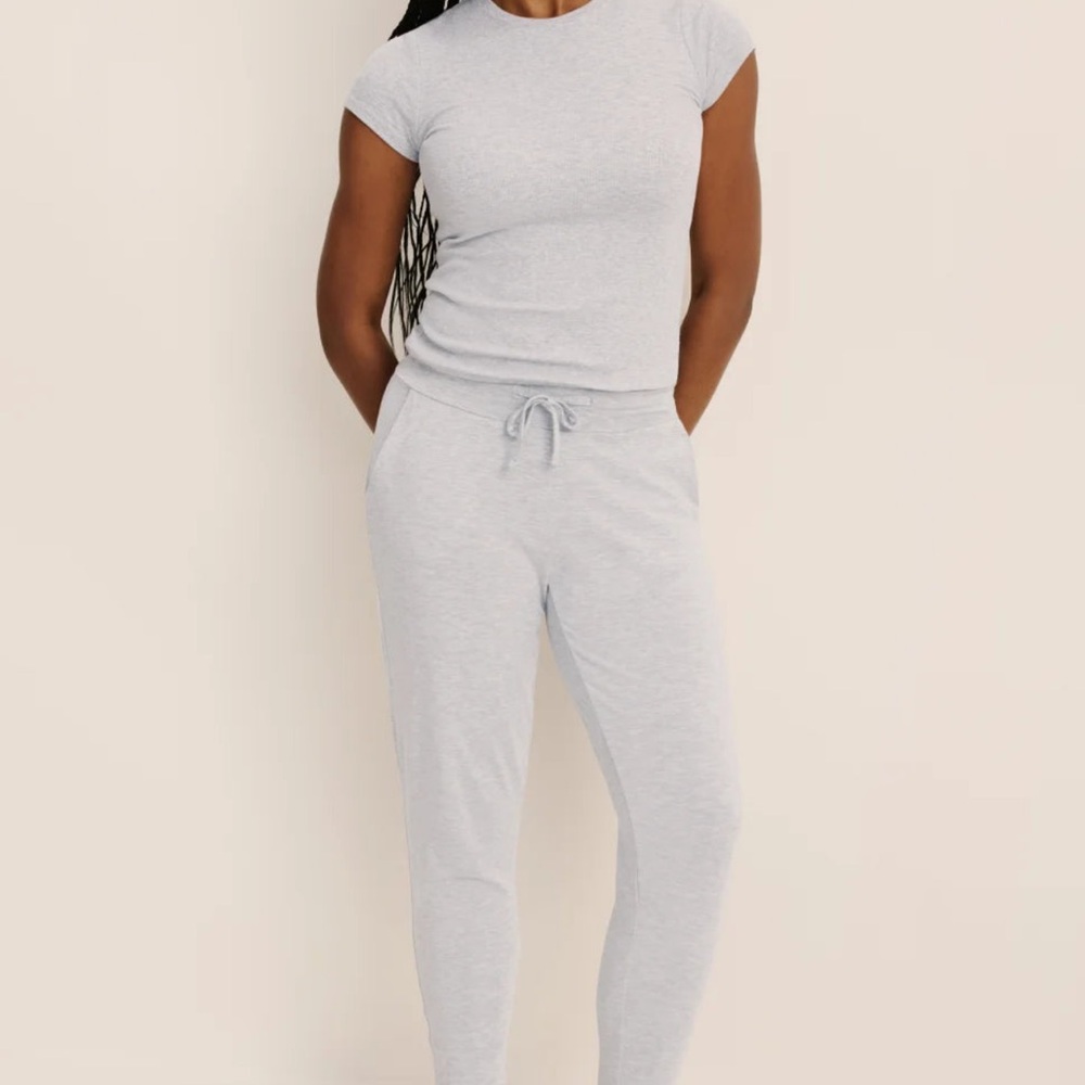 White sweatpants